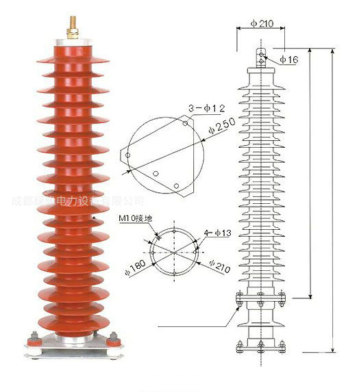 HY10WZ-90/235、HY10WZ-84/221電站型避雷器